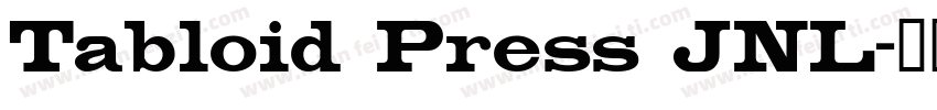 Tabloid Press JNL字体转换